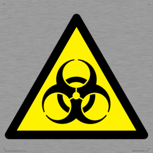 W009 Warning: Biological hazard